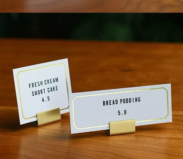 Buffet Tags