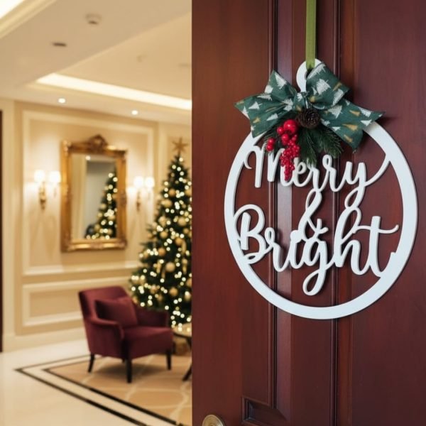 Christmas wood decor